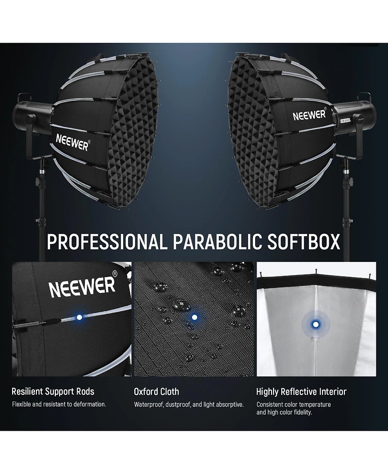 Neewer NS71P Softbox for Aputure 120d Godox SL60w