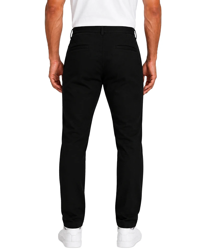 Blu Rock Men's Super Stretch Slim-Fit Chino Pants