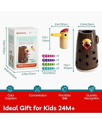 Top Bright Magnetic Bird Feeding Game Toys For Kids Fine Motor Skills Toy Preschool Learning Activities Toy For Toddler