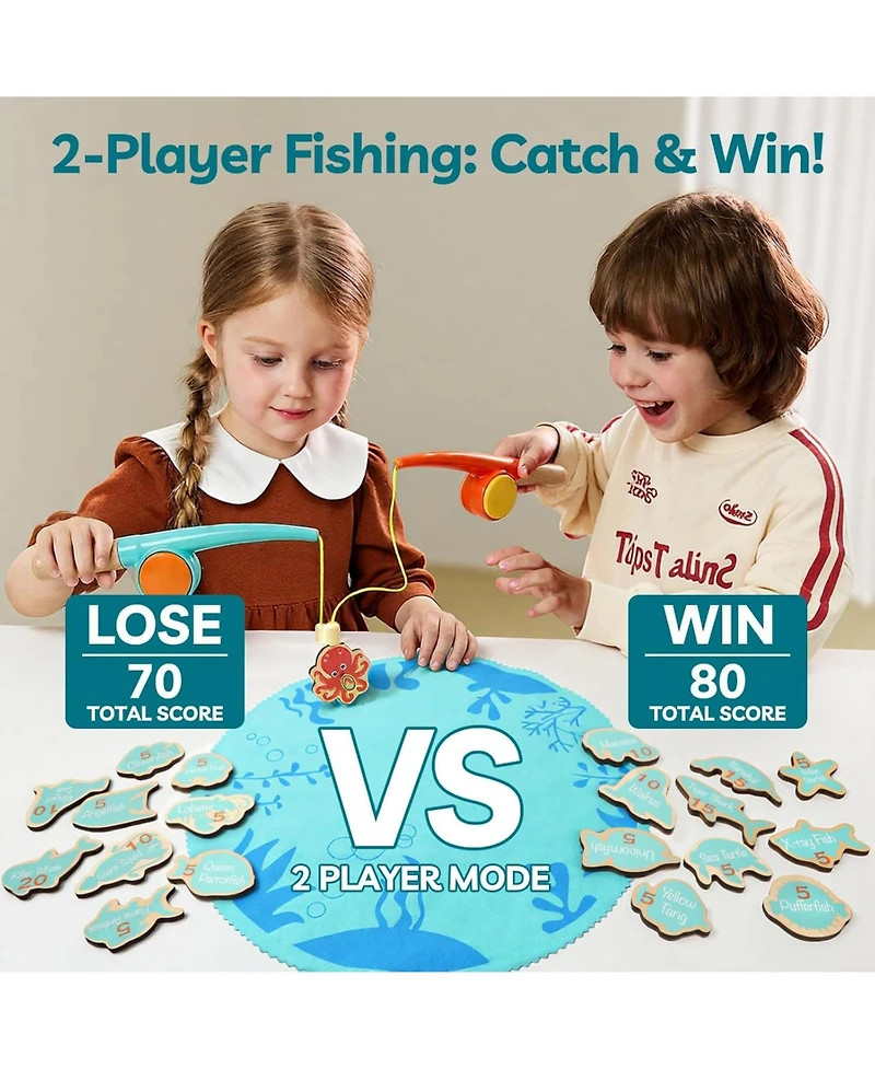 Top Bright Toddler Fishing Game