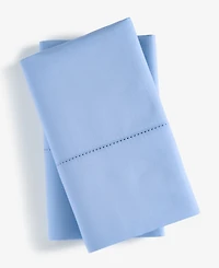 Charter Club Solid 550 Thread Count 100% Cotton Pillowcase Pair, King, Exclusively at Macy's