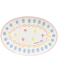 Costa Nova Summer Bliss 16" Oval Platter