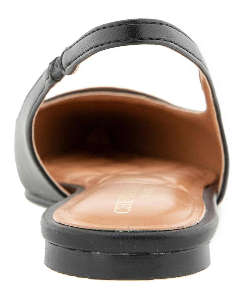 Christian Siriano Women's Kimbal Sling Back Flat