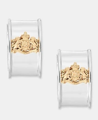 Lauren Ralph Lauren Logo Hoop Earrings