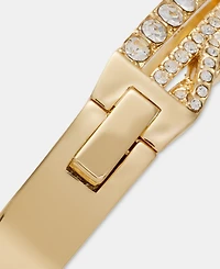 Givenchy Pave Twist Bangle Bracelet