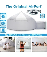 AirFort Mod About Gray Children's Indoor Play Tent with Easy Storage