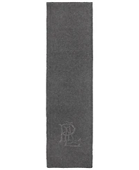Lauren Ralph Embroidered Logo Scarf