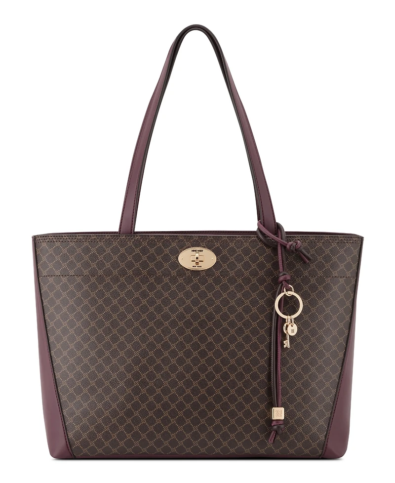 Nine West Khora Laptop Large Tote Handbag