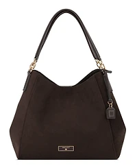 Nine West Deacon Triple Compartment Large Shoulder Handbag