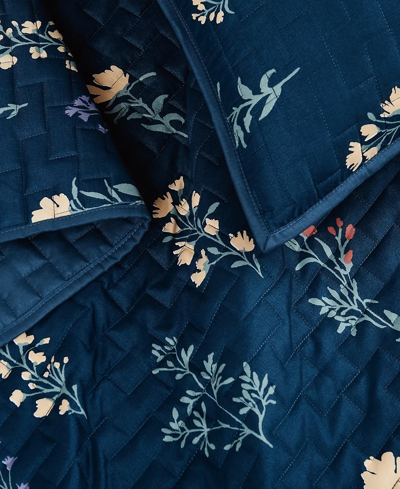 Cannon Avery Floral 3-Piece Quilt Set, King