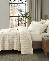 Brooklyn Loom Levi Stripe 3-Piece Quilt Set