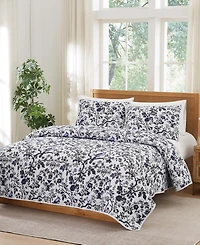Brooklyn Loom Ava Floral 2-Piece Quilt Set, Twin/Twin Xl