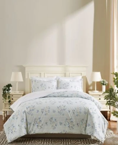 Cottage Classics Emma Floral 3 Piece Duvet Cover Sets