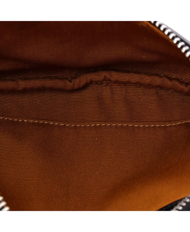 Pre-Owned Celine Logo Belt Bag Triomphe Coated Canvas