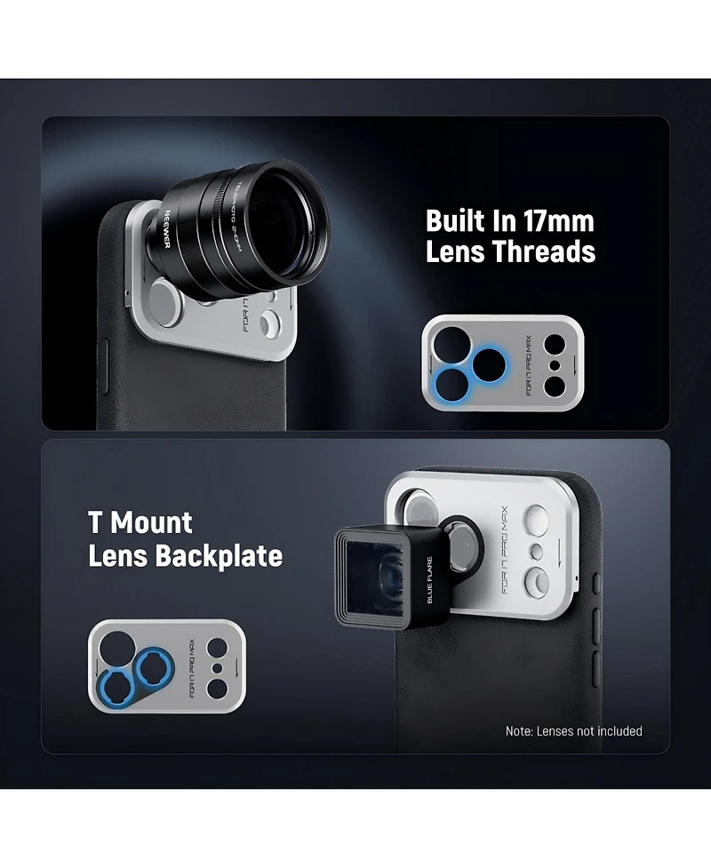 Neewer PA134 Camera Lens Accessory for select iPhone models