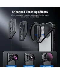 Neewer PA082 Camera Mounting Accessory with 2X for Samsung Galaxy S25 Ultra