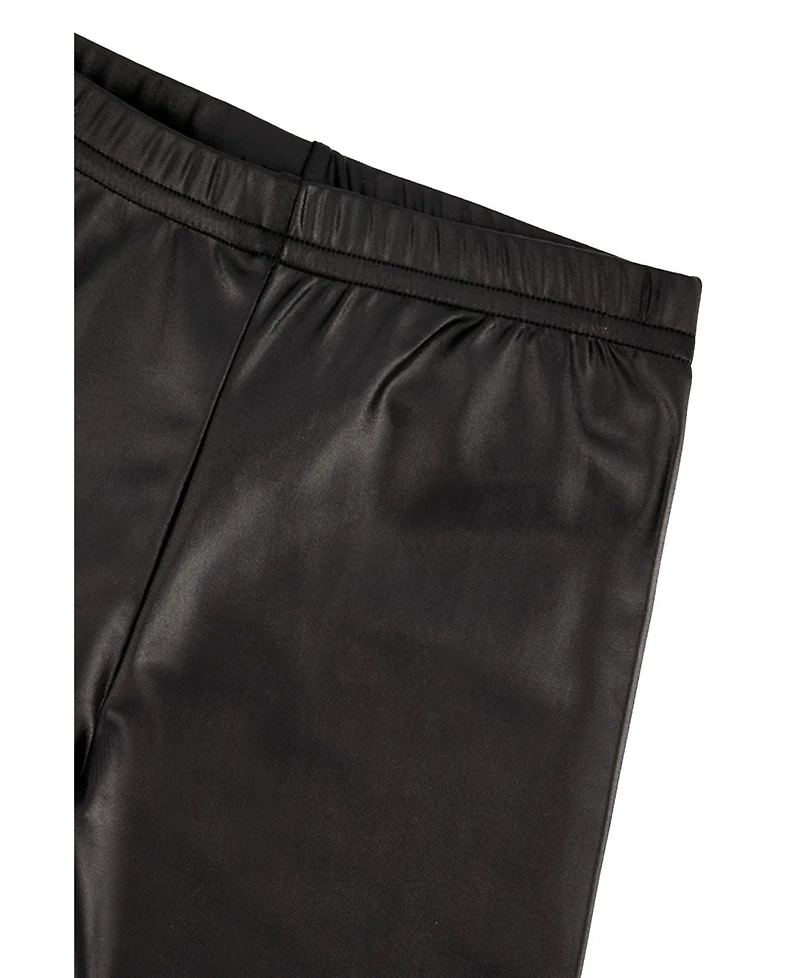 Deux par Deux Toddler Girls (2T-5T) Faux Leather Leggings