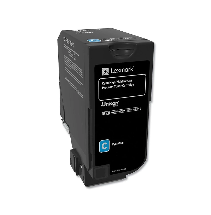 Lexmark CX725 Cyan High Yield Return Program Laser Toner Cartridge, Up to 16000 Page Yield