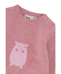 Deux par Baby Girl (3M-24M) Knitted Top and Pants Set