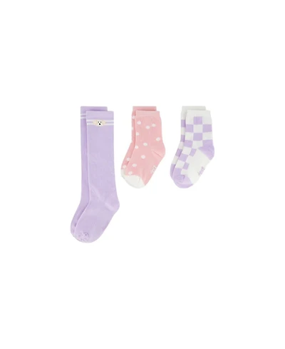 Deux par Little and Big Girl ( 5-6 to 10-12 ) Socks (3 Pairs)