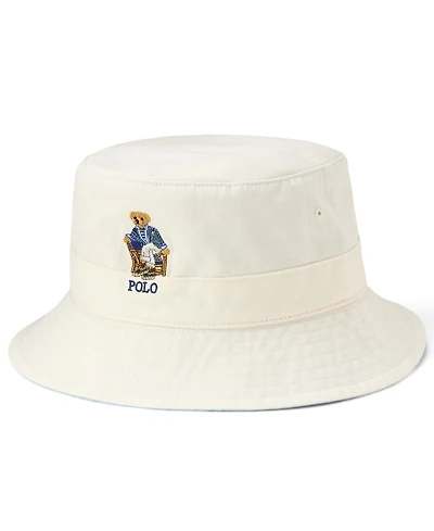 Polo Ralph Lauren Men's Bear Twill Bucket Hat