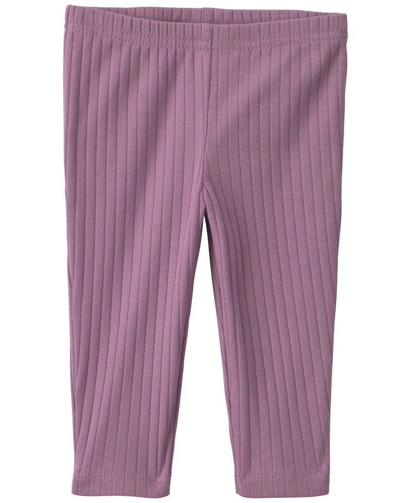 Carter's Baby Girls' Long-Sleeve Bodysuit and Pants, 2-Piece Set