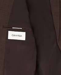 Calvin Klein Boys' 8-20 Stretch Refined Sharkskin Jacket