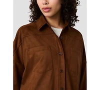 French Connection Women's Sonja Button-Down Collared Shirt