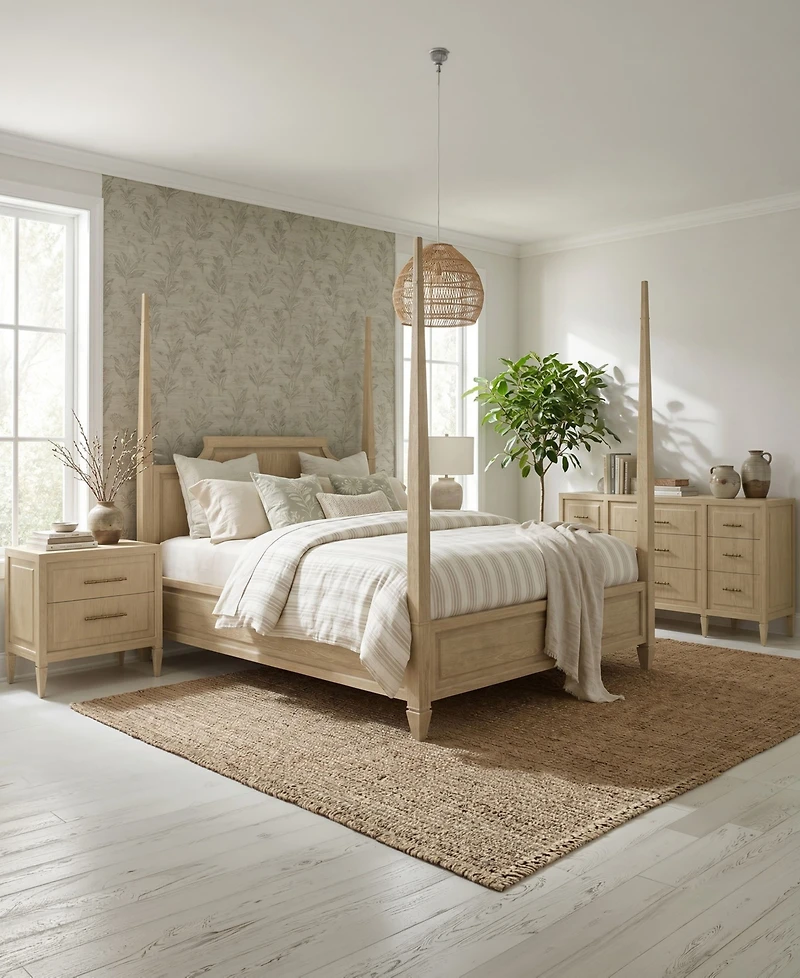 A.r.t. Furniture Eave 3-Piece Queen Eave Panel Bedroom Set (Bed, Dresser & Nightstand)