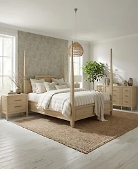A.r.t. Furniture Eave 3-Piece Queen Eave Panel Bedroom Set (Bed, Dresser & Nightstand)