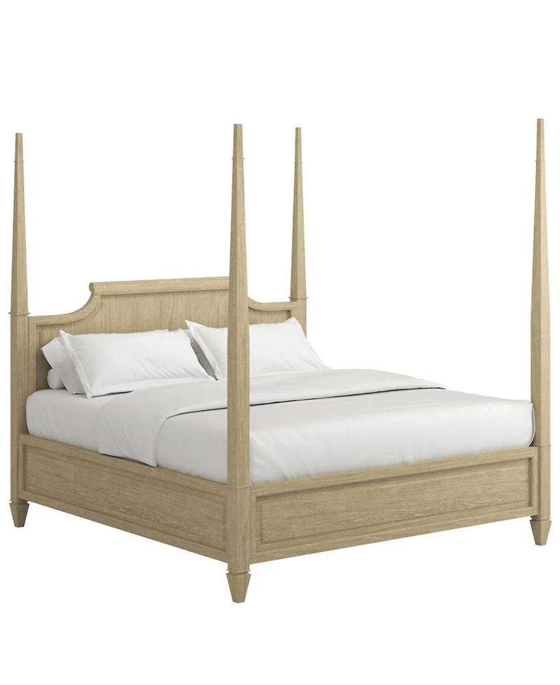 A.r.t. Furniture Eave 3-Piece King Panel Bedroom Set (Bed, Chest & Nightstand)