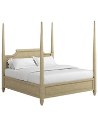A.r.t. Furniture Eave 3-Piece King Panel Bedroom Set (Bed, Chest & Nightstand)