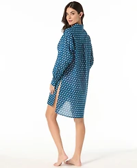 Michael Kors Women's Cover-Up Swim Shirt