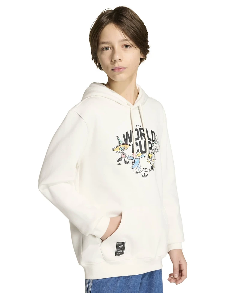 adidas Boys' 8-20 Fifa World Cup 26 Mascot Sweatshirt