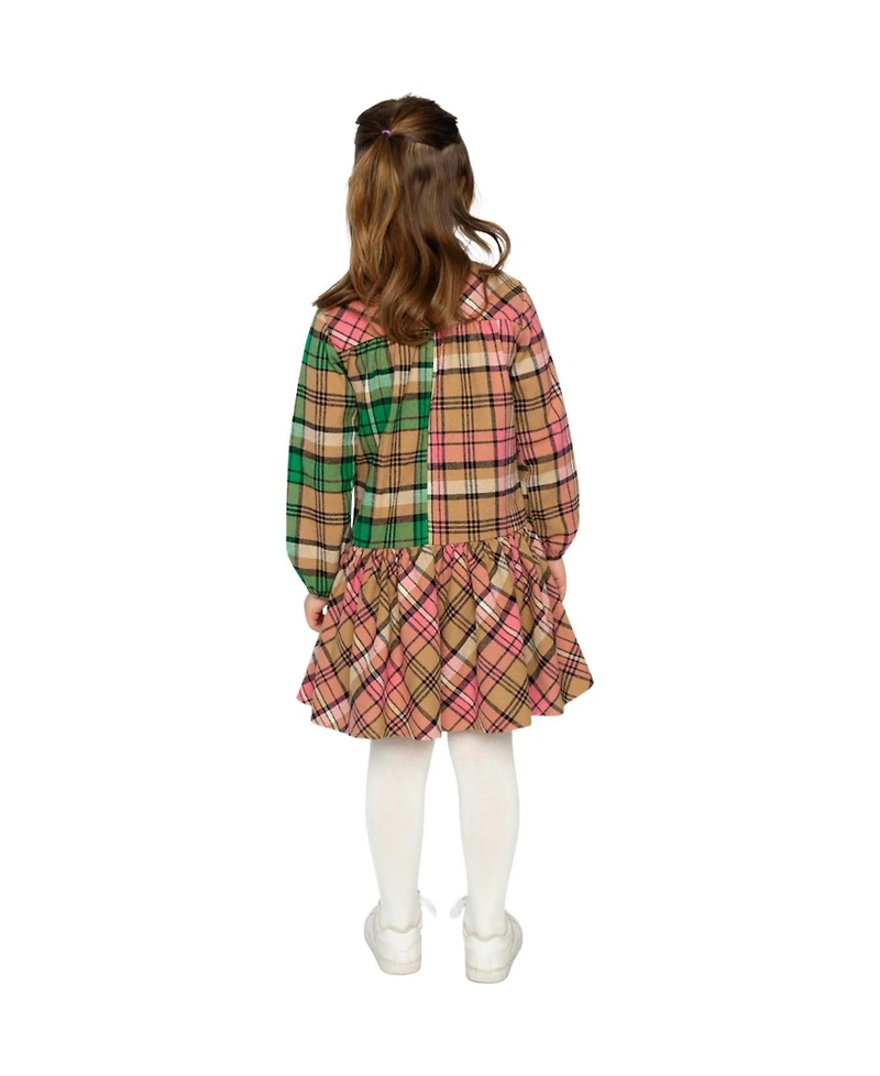 Deux par Girls (2T-5T) Shirt Plaid Dress