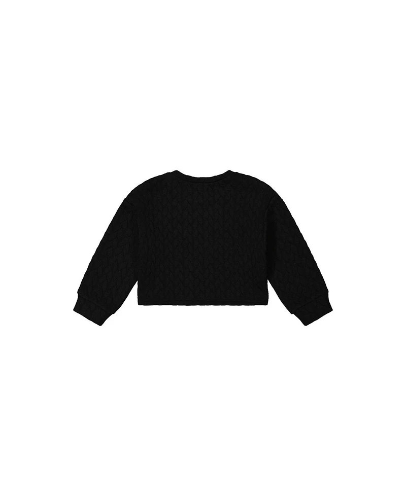 Deux par Girl's (6-14) Jacquard Sweatshirt