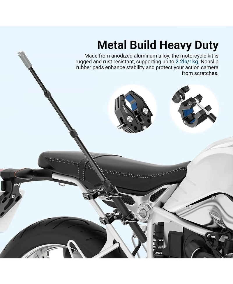 Neewer Gp-30 Camera Mounting Accessory for select GoPro, Dji and Insta360 action cameras