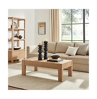 Danya B Stacked Sculptural Metal Candle Holder - Set of 2