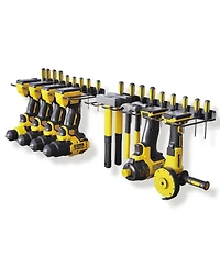 Xdovet Drill Holder Wall Mount Organizer 8 Slots Tools Rack