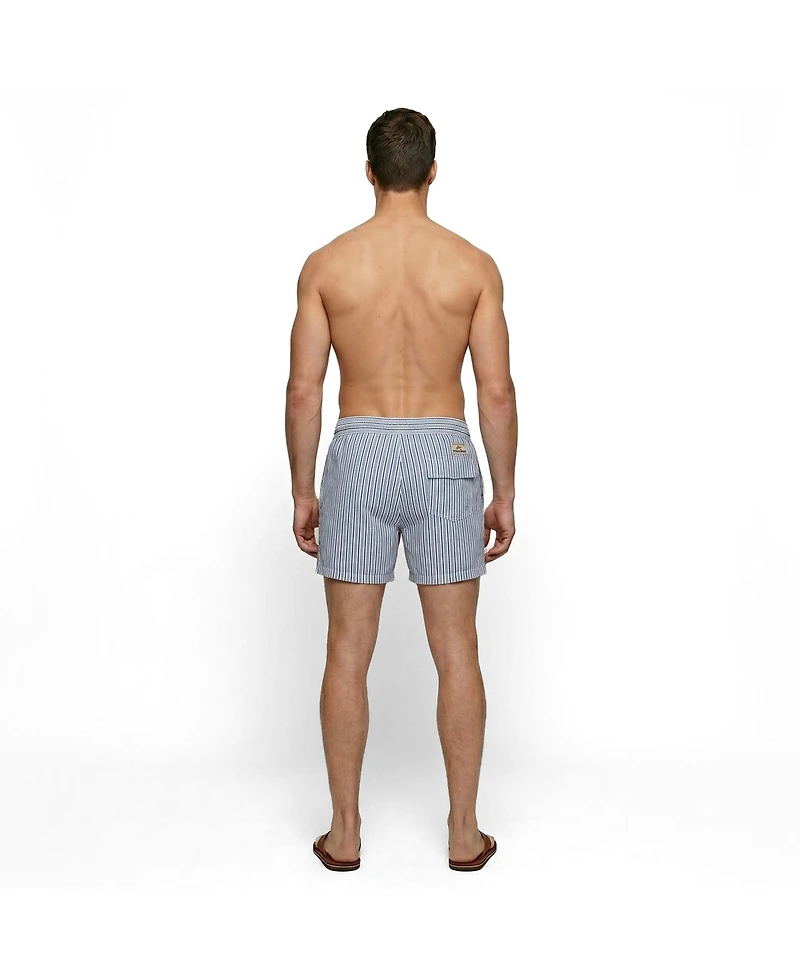 Surfside Supply Co. Men's Jimmy 6.5" Seersucker Stripe Volley