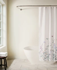 ienjoy Home Printed Floral Shower Curtains, 72" x 72"