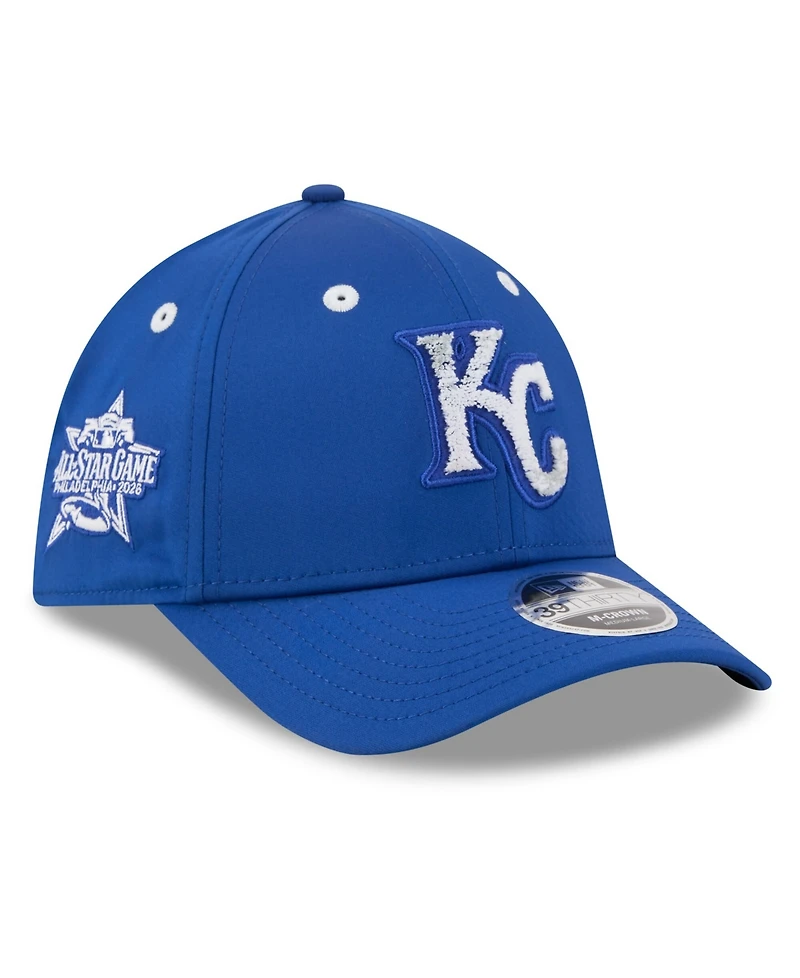 New Era Men's Royal Kansas City Royals 2026 Mlb All-Star Game Workout 39THIRTY M-Crown Flex Hat