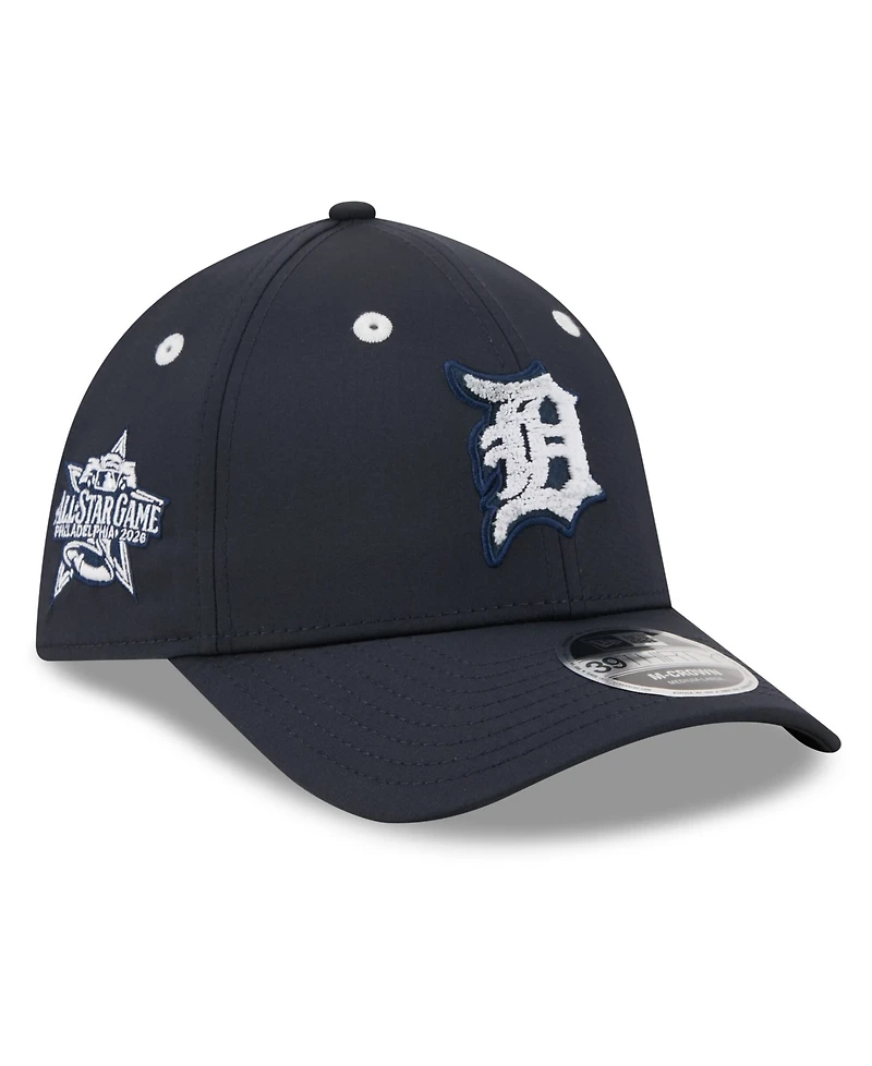 New Era Men's Navy Detroit Tigers 2026 Mlb All-Star Game Workout 39THIRTY M-Crown Flex Hat