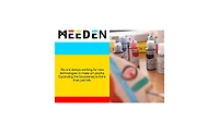 Meeden Fluid Metallic Acrylic Paint Set, 6 Vibrant Colors (2 oz, 60 ml), Rich Pigments, High Flow Art Paints for Artists, Adults, Kids