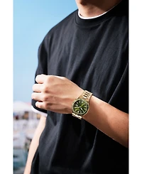 Citizen Men's Tsuyosa Shore Gold-Tone Stainless Steel Bracelet Watch, 40mm