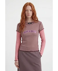 Desigual Women's T-shirt not a doll