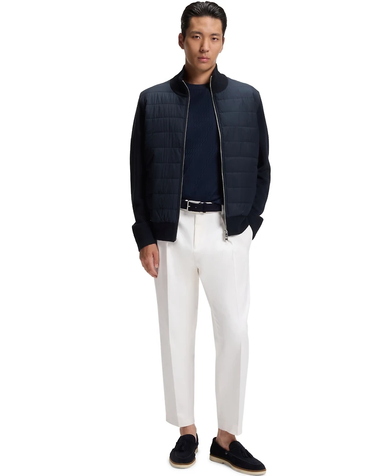 Boss by Hugo Men's Virgin-Wool Regular-Fit Jacket