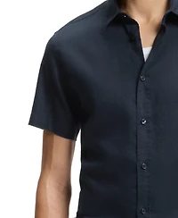 Boss by Hugo Men's Stretch Linen Slim-Fit Shirt
