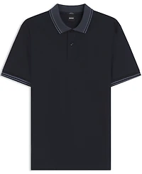 Boss by Hugo Men's Mercerized-Cotton Slim-Fit Polo Shirt