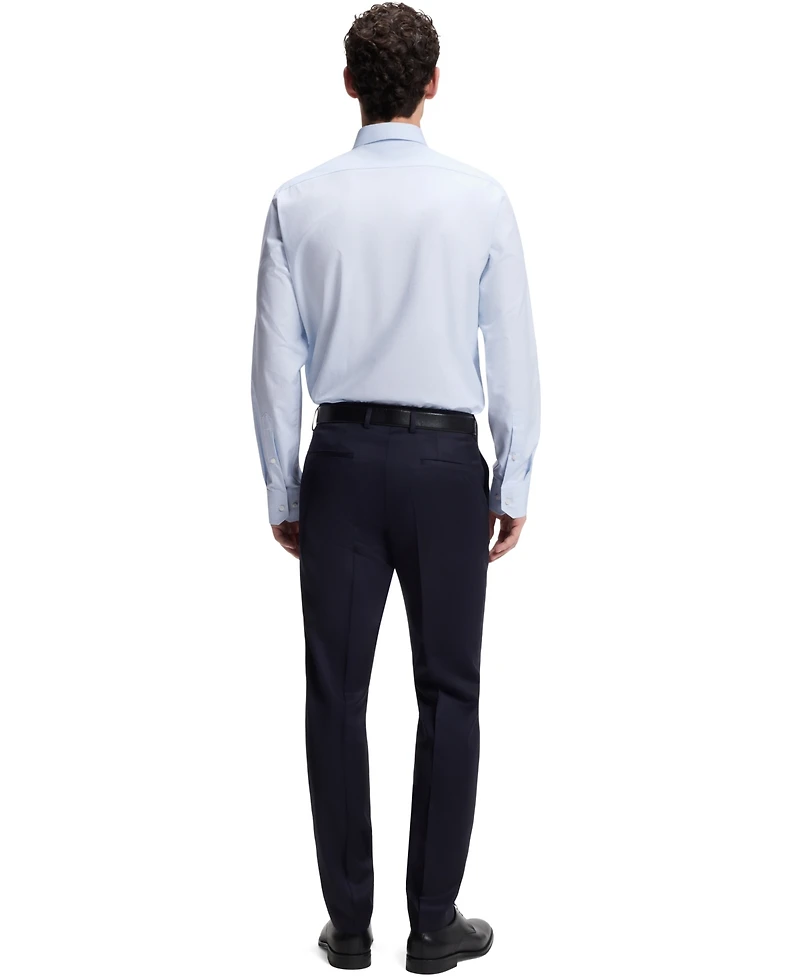 Boss by Hugo Men's Structured Cotton Regular-Fit Dress Shirt
